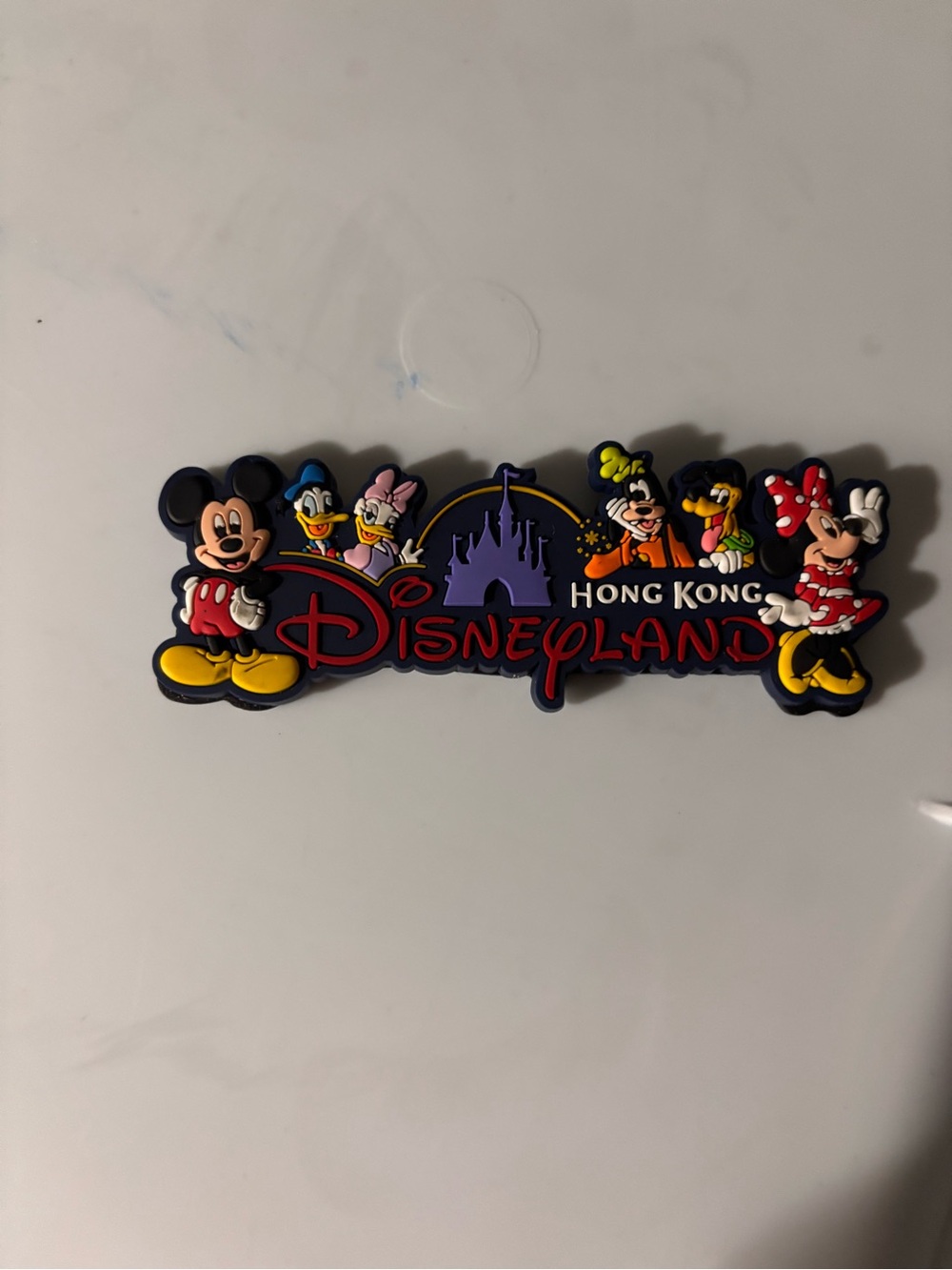 Disney Red, Yellow & Black Hong Kong Disneyland Character Magnet from Hong Kong